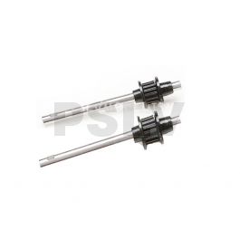 BLH1865 Tail Rotor Shaft & Drive Pulley (2)